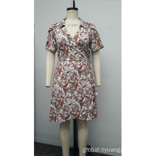 Fashion fashion print casual yong newly dress Factory